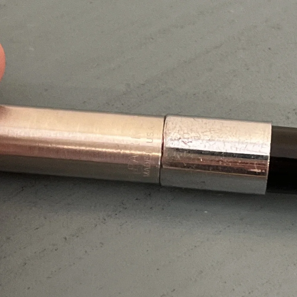 Vintage PARKER Jotter‎ Ballpoint Pen Calendar Brass Threads Black Barrel USA